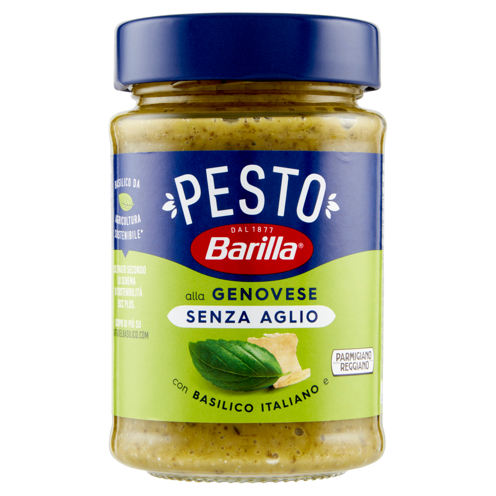 BARILLA SAUCE GR 190 GENOVESE PESTO WITHOUT GARLIC myDelibox
