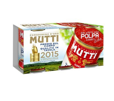 PULPE TOMATE MUTTI GR 400 X 3