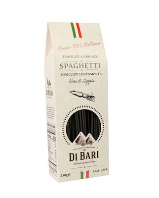 TARALL ORO PASTA GR 250 SPAGHETTI WITH NERO DI SEPPIA CUTTLEFISH