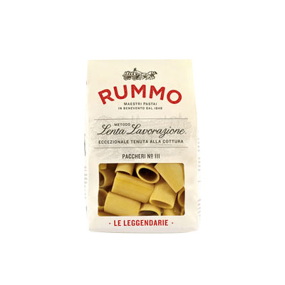 RUMMO PASTA GR 500 SPECIALITY PACCHERI N 111 – myDelibox