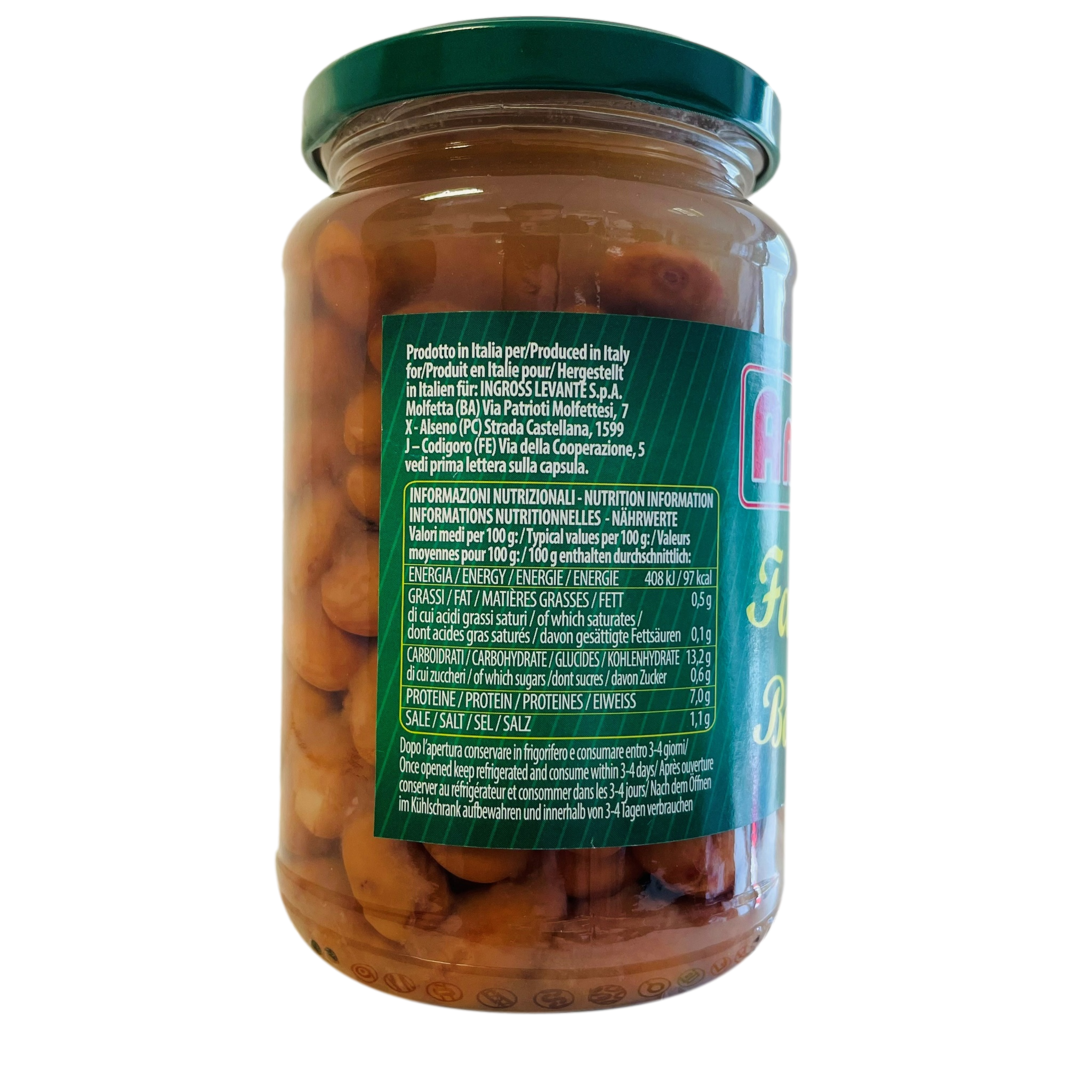 aufbewahren italienisch AMATO LEGUMES GR 360 BORLOTTI BEANS – myDelibox
