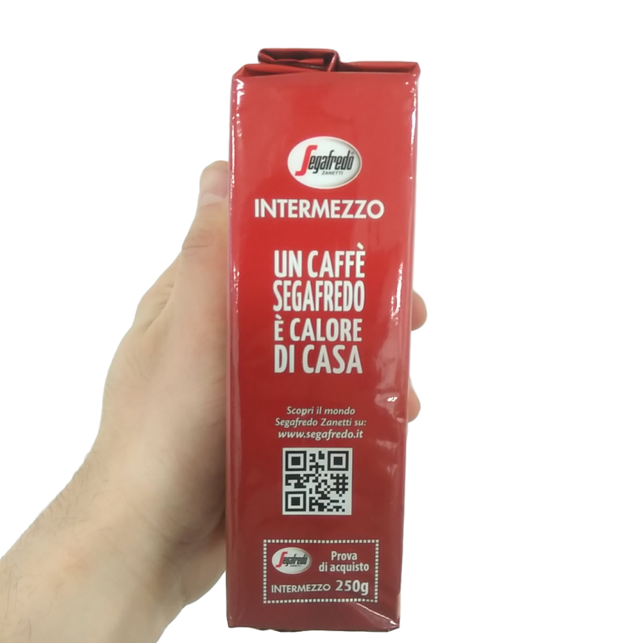 SEGAFREDO GROUND COFFEE GR 250 INTERMEZZO – myDelibox